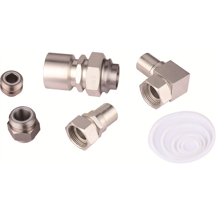 CFC HCFC HFC صمام التبريد Rotolock المفاصل والأدوات -40°C+150°C صمام خدمة rotolock