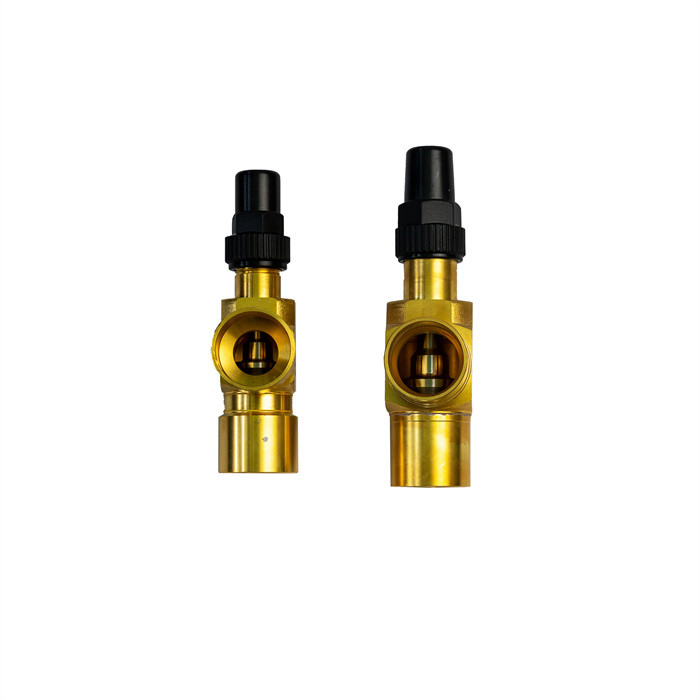 صمام زاوية التبريد لوسائط CFC HCFC HFC R717 مع حياة طويلة وضغط 9.5MPa
