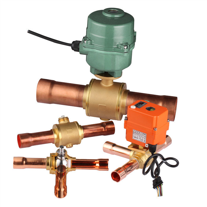 1.0-2.5 درجة الدقة IP67 صمام التوسع الكهربائي للتبريد لمواد التبريد HCFC