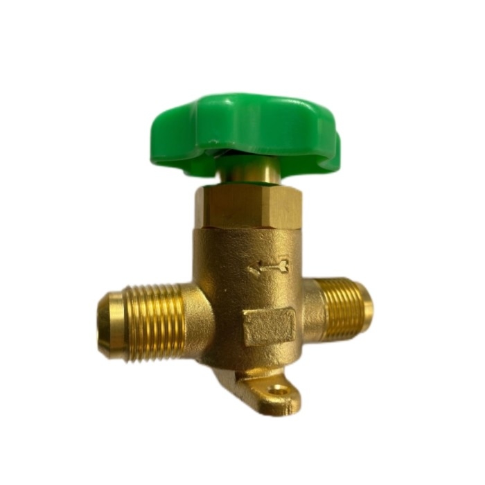 سهلة التثبيت صمام التبريد اليدوي المقاوم لدرجة الحرارة لـ CFC HCFC HFC R22 R410a R134a