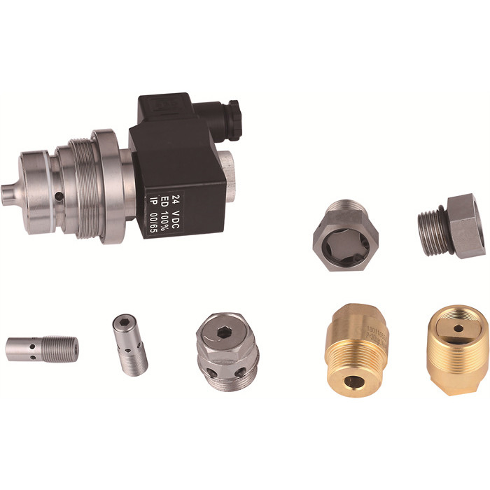 CFC HCFC DN6-DN50 صمام أمان التبريد 0.3-4.5MPa مجموعة صمام تخفيف الضغط